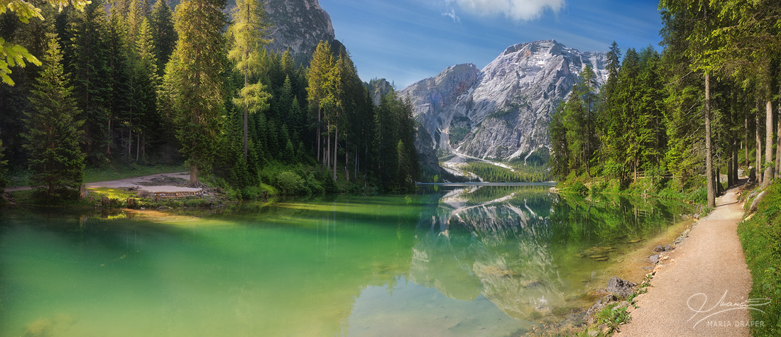 Lake Braies | Named by the locals Pragser Wildsee located in the natural park of Fanes-Sennes-Braies