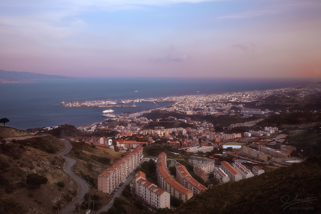 Messina, Italy | Panoramic view of the city