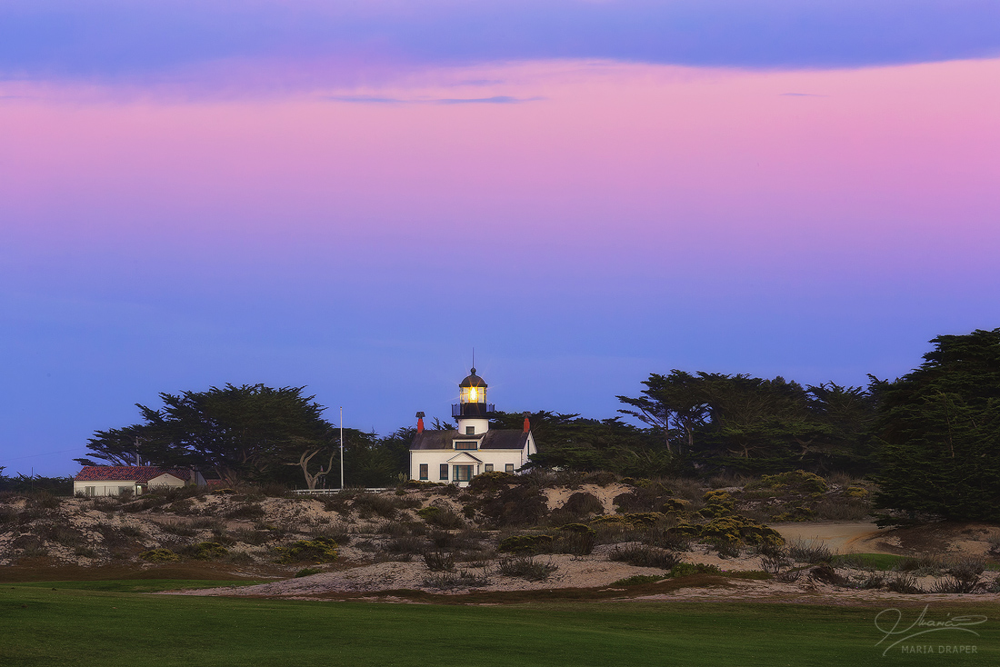 Point Pinos Lighthouse at Sunset | 