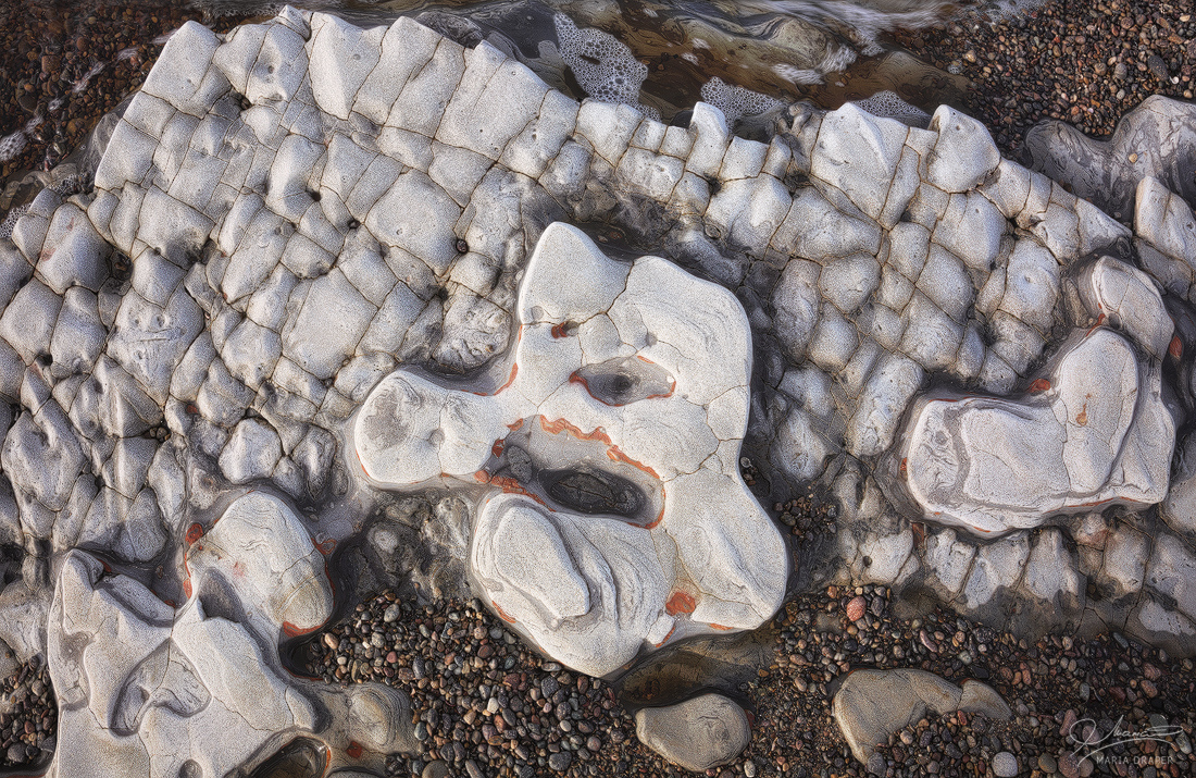 Sea Treasures | A funny looking rock shapped like the face of a clown
