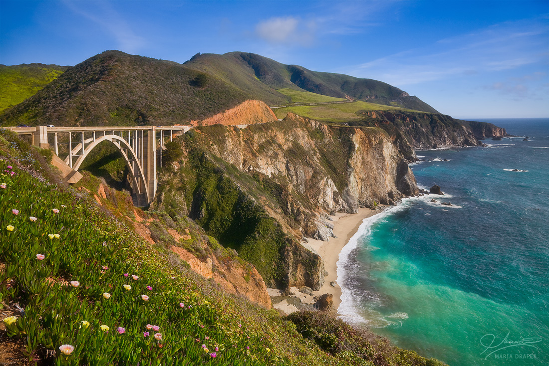 Bixby Bridge, Big Sur | Image featured on Viajes National Geographic, Spain:  June 2016 issue