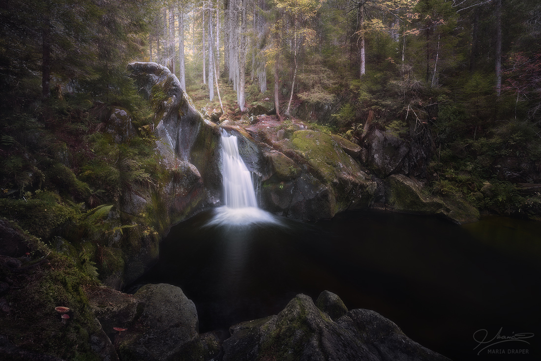 Krai Woog Gumpenl | Waterfall in the Black Forest, Germany