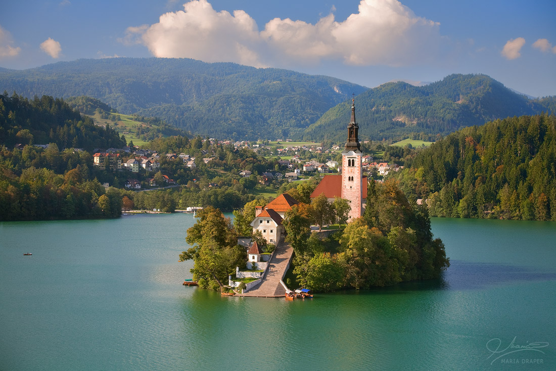 Bled | Assumption of Mary Pilgrimage Church on the Lake Bled in Slovenia