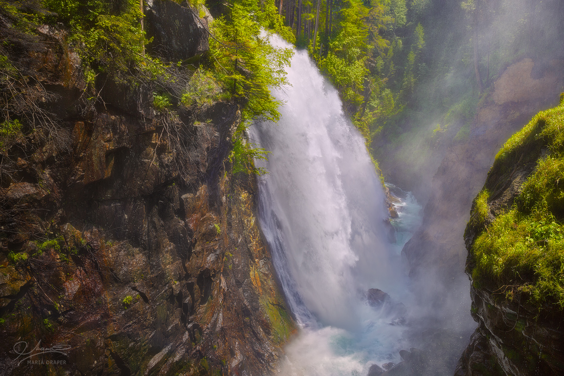 Riva Waterfall | Powerful waterfall in Northern Italy