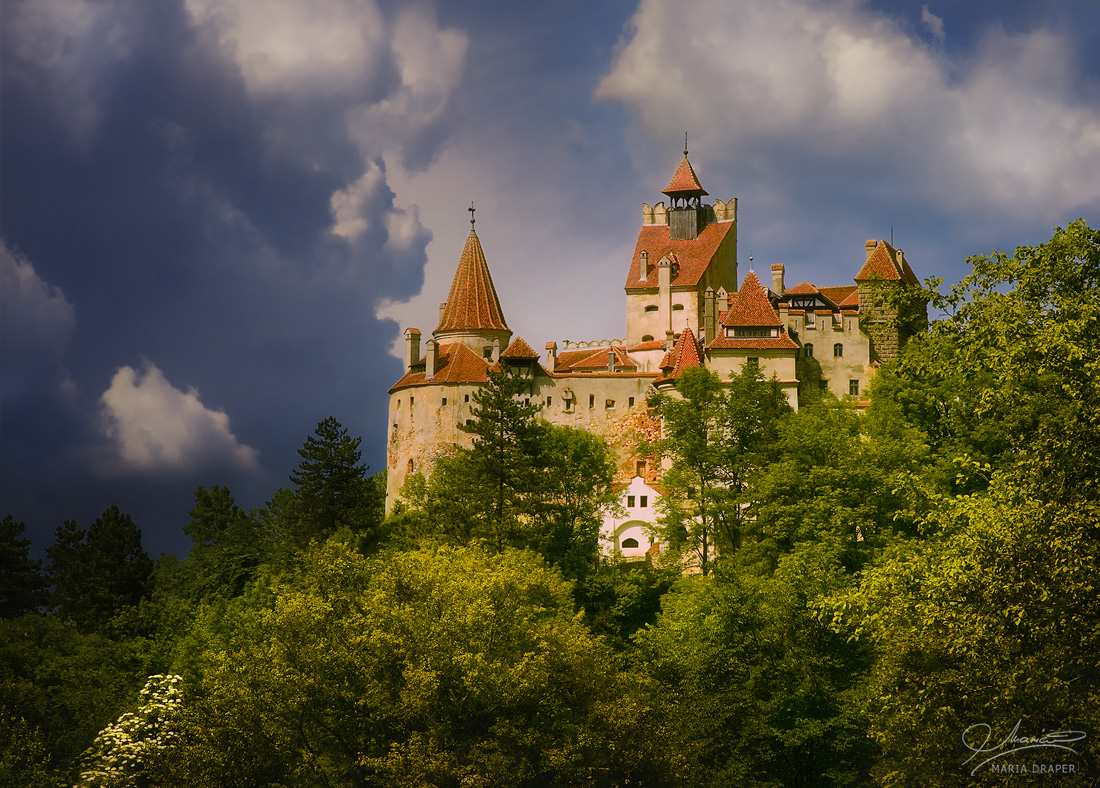 Bran Castle | Also known as Dracula's castle, in Brasov county, Romania